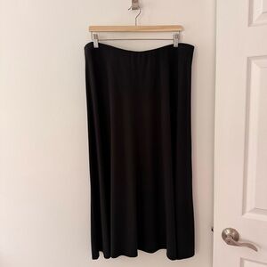 Dolan Classic Black Midi Skirt from Anthropologie